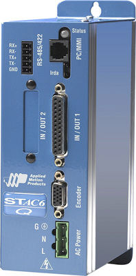 Einphasiger AC-Umrichter - STAC6 series - Applied Motion Products - Schritt / 2-Phasen / für Motor