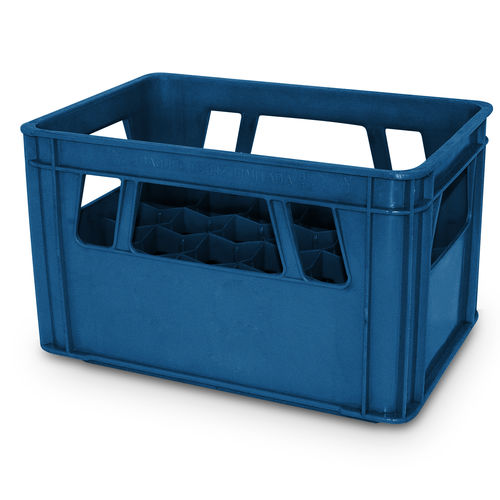PEHD-Behälter - Grade BL-3M - COMERCIAL BAQUELITA SL - Industrie / für Flaschen / stapelbar