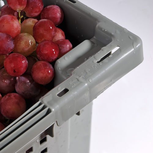 PEHD-Behälter - Lisbox 2502 - COMERCIAL BAQUELITA SL - Lager / für industrielle Nutzung / für Obst