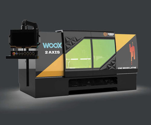 Holzdrehmaschine - WOOX  - Oemak Machine - CNC / horizontal / 2-Achs