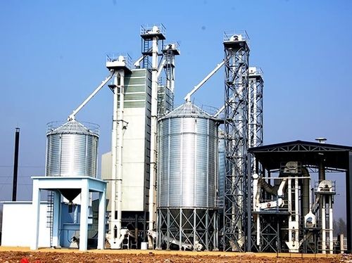 Trichterbecken - TCZK series - Henan SRON SILO ENGINEERING Co., Ltd - Speicher / für Getreide / galvanisiertem Stahl
