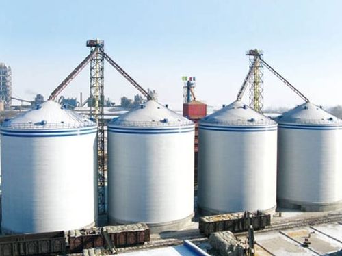 Speicherbecken - Henan SRON SILO ENGINEERING Co., Ltd - Isolation / für Getreide / Stahl