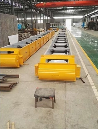 Bandförderer - TDSD series - Henan SRON SILO ENGINEERING Co., Ltd - Rollen / Lager / für Schüttgut