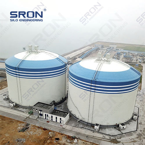 Silo für Zement - Henan SRON SILO ENGINEERING Co., Ltd - für Pulver / für Schüttgut / für Chemikalien