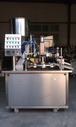 Halbautomatische Füllmaschine - LTRG-30 - Zhejiang LeadTop Pharmaceutical Machinery Co., Ltd - für Tuben / für Flüssigkeiten / für Pasten