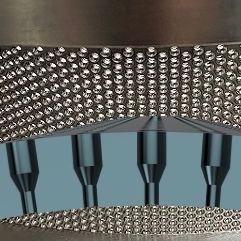Perforiertes Siebblech - Advanced Engineering Wedge Wire - Zweizylinder / zur Wasseraufbereitung / für die Lebensmittel- und Getränkeindustrie