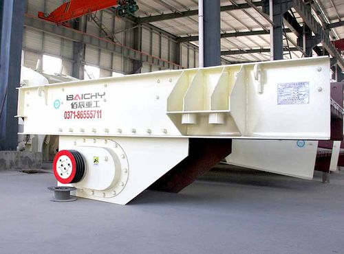 Vibrationsbeschicker - ZSW series - Henan Baichy Machinery Equipment Co., Ltd - für Rundkabel / kontinuierlich