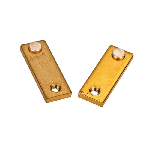 Geschweißter elektrischer Kontakt - HLC METAL PARTS LTD - Stanz / Messing / aus Silberlegierung