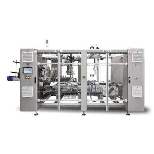 Kartonpacker zur Rundumetikettierung - FW series - Cama Group - automatisch / für Säcke / für Kisten