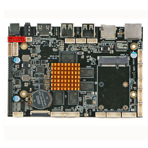 Mini-ITX-Motherboard - HM-RK322 - Highton Electronics Co.,Ltd - Quad-Core / Rockchip RK3288 SoC / AMD