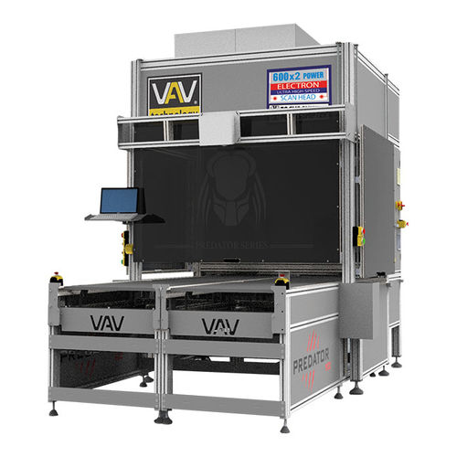 Lasermarkiermaschine - PREDATOR 600×2 FX 4x Series - Vav Technology - für Denim Jeans / für Textilien