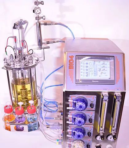 Prozess-Bioreaktor - EDF-5.4 series - Biotehniskais centrs - Labor / Glas / autoklavierbar