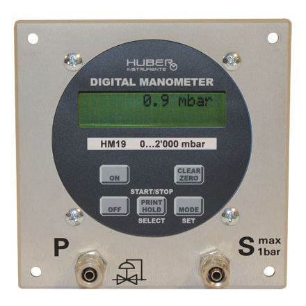 Differential-Mikromanometer - HM19 - Huber Instrumente - analog