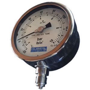 Absolutes Manometer - Huber Instrumente - analog / Gewinde / Rohrfeder
