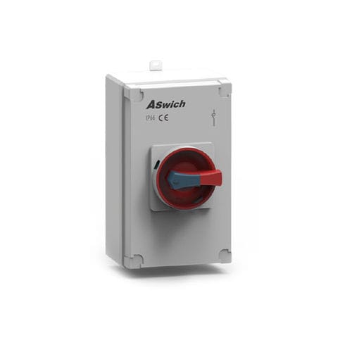 Rechteckiges Gehäuse - EDS1EL/S32  - Aswich Electrical Co., Ltd - Aluminium / für Schalter / Verteilung