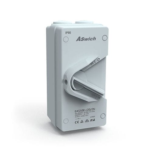 Drehtrennschalter - EAS50 - Aswich Electrical Co., Ltd - 4-polig / zweipolig / AC