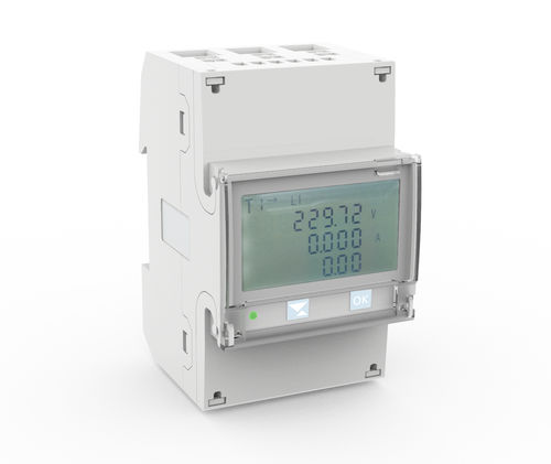 Drehstromzähler - JH-EMDM - Aswich Electrical Co., Ltd - für DIN-Schiene / Impulsausgang / Modbus