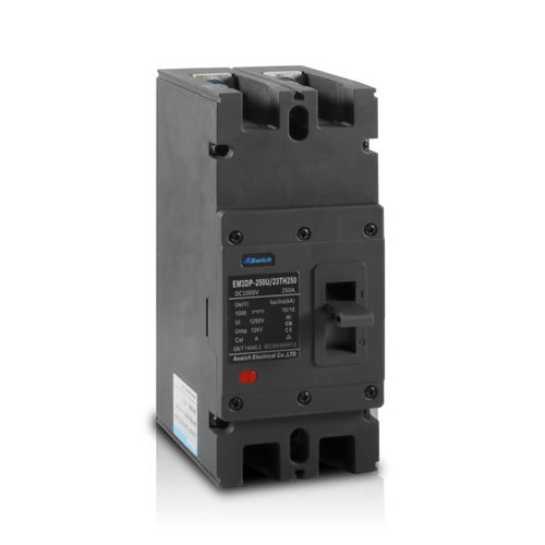 Gussgehäuse-Schutzschalter - EM3DP-U PV - Aswich Electrical Co., Ltd - thermisch-magnetischer / Kurzschluss / Überlast