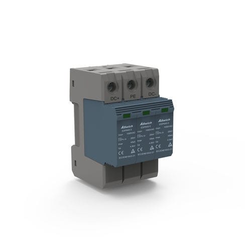 Blitzableiterkasten Typ 2 - EDP-3P - Aswich Electrical Co., Ltd - 3-polig / für DIN-Schiene