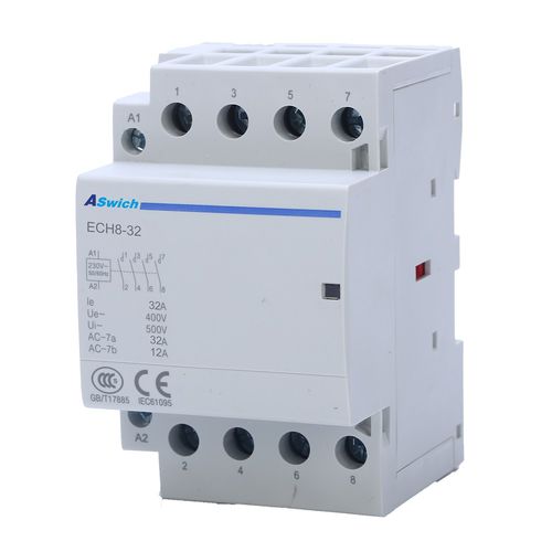 Motorschütz - Aswich Electrical Co., Ltd - magnetisch-induktiv / AC / für DIN-Schiene