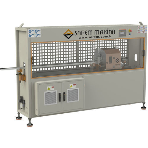 Guillotine-Schneidemaschine - ES32 - Sarem - für Kunststoffe / für Kunststoffrohre / Anfasen