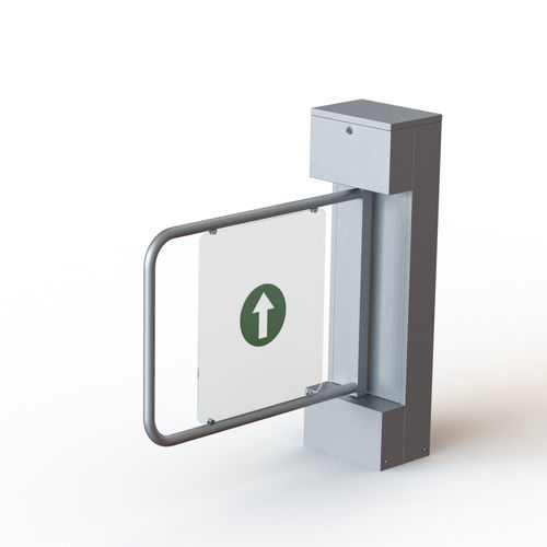 Personenschleuse für Zugangskontrolle - WR-324-B - Winser Tech - Edelstahl / Glas