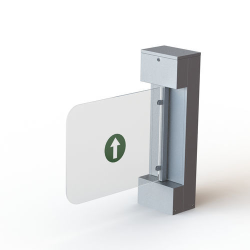 Schwingstor Einwegtür Edelstahl - Verstellbar 50-200cm Für Eingänge