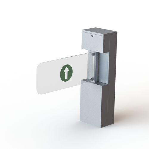 Personenschleuse für Zugangskontrolle - WR-322-C - Winser Tech - Edelstahl / Glas