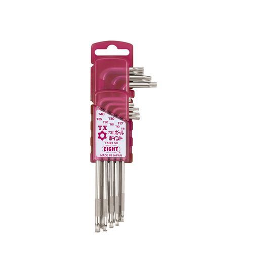 Satz-Torxschlüssel - TXBH-S8 - Eight Tool - Stahl / L
