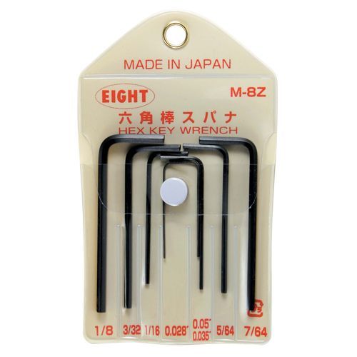 Mikro-Innensechskantschlüssel - M-8Z - Eight Tool - L / Sechskant / Satz