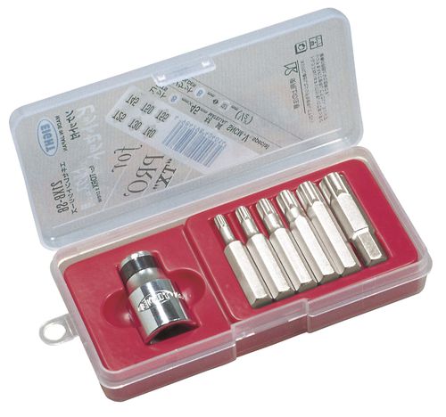 Torx-Schrauberbit - 21XB-S6 - Eight Tool - Metall / mit Bithalter