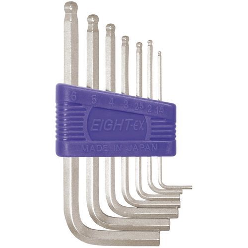 Satz-Innensechskantschlüssel - TS-7S - Eight Tool - L / mit konischem Kopf