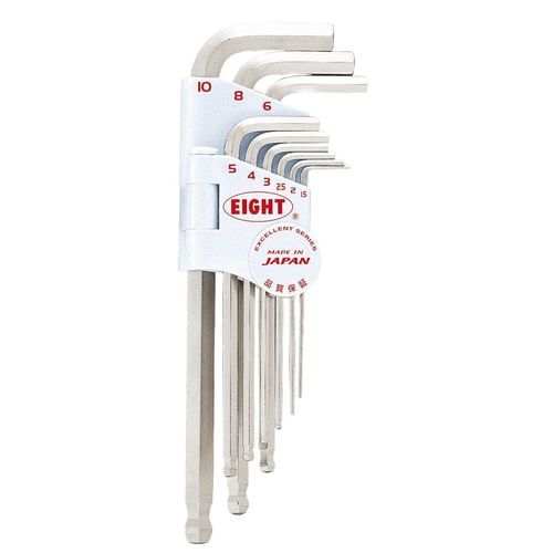 Innensechskantschlüssel mit langem Griff - TMS-9 - Eight Tool - Satz / mit konischem Kopf