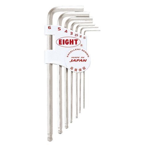 Innensechskantschlüssel mit langem Griff - TMS-7 - Eight Tool - Satz / mit konischem Kopf
