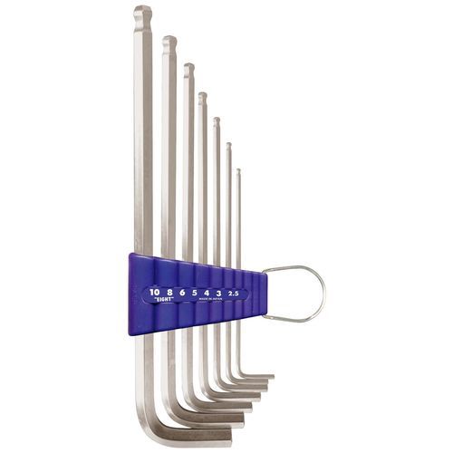 Innensechskantschlüssel mit langem Griff - TLS-7 - Eight Tool - Satz / L / mit konischem Kopf