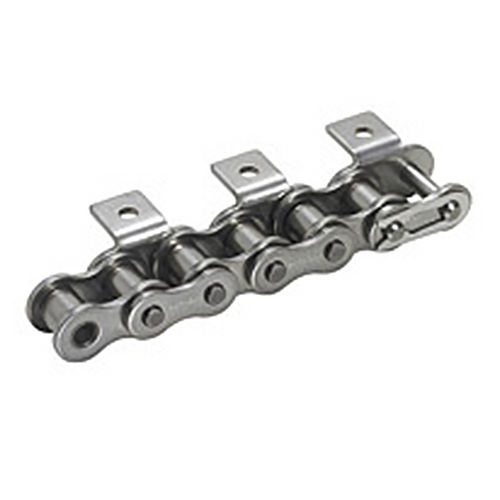 Kette mit Halterungen - ZEXUS CHAIN Co., Ltd. - Mitnahme / Edelstahl / Rollen