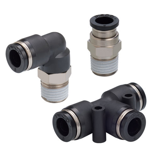 Standardanschluss - P Series - NIHON PISCO CO., Ltd. - pneumatisch / Push-in / T-Typ