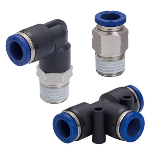 Push-in-Anschluss - P-SUS series - NIHON PISCO CO., Ltd. - für Chemikalien / Kühlmittel / pneumatisch