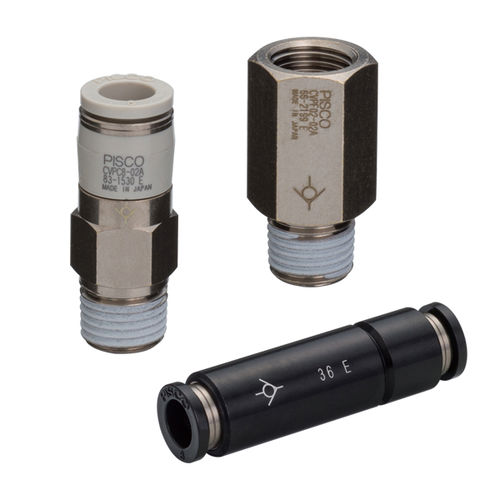 Scheibenrückschlagklappe - CV series - NIHON PISCO CO., Ltd. - für Gas / für Druckluft / Gewinde