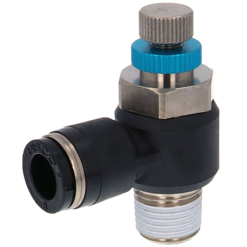 Drosselrückschlagventil - JSC series - NIHON PISCO CO., Ltd. - Nadel / manuell / pneumatisch
