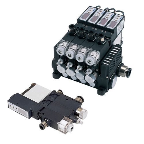 Modularer Venturi-Ejektor - VK series - NIHON PISCO CO., Ltd. - Venturi / einstufig / pneumatisch
