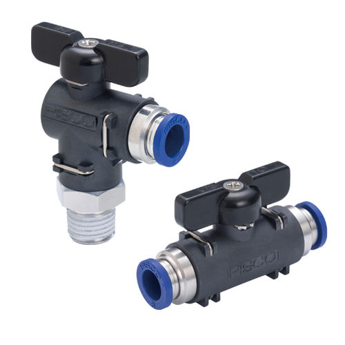 Kugelventil - BV series - NIHON PISCO CO., Ltd. - manuell / für Wasser / für Chemikalien