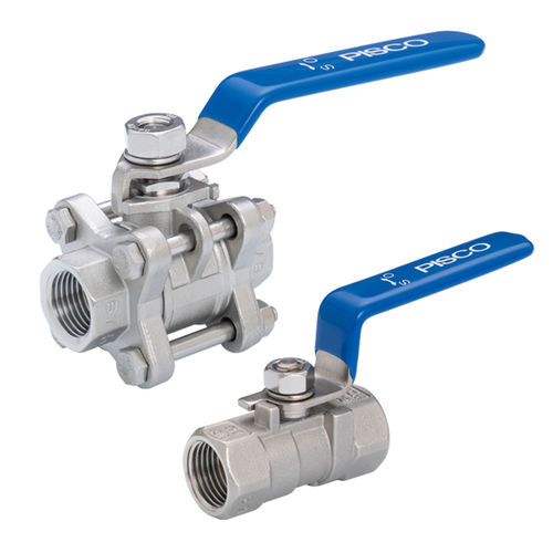 Kugelventil - NSB series - NIHON PISCO CO., Ltd. - Hebel / für Wasser / für Chemikalien