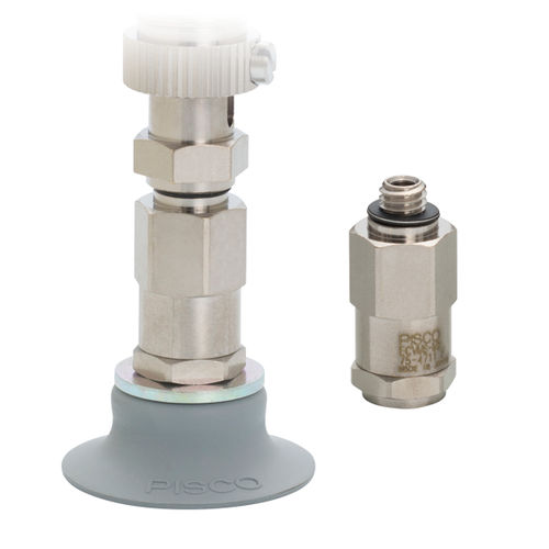 Fallschutz-Rückschlagklappe - ECV series - NIHON PISCO CO., Ltd. - für Druckluft / Gewinde / Vakuum