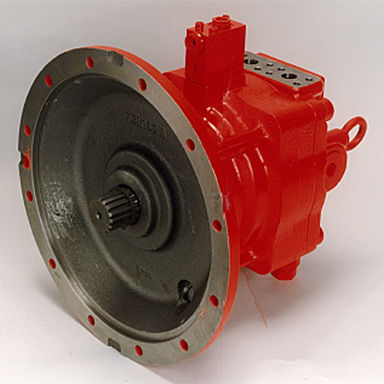 Axialkolben-Hydraulikmotor - M5X series - Kawasaki Industrial Equipment - mit Getriebe / für Baumaschinen / kompakt