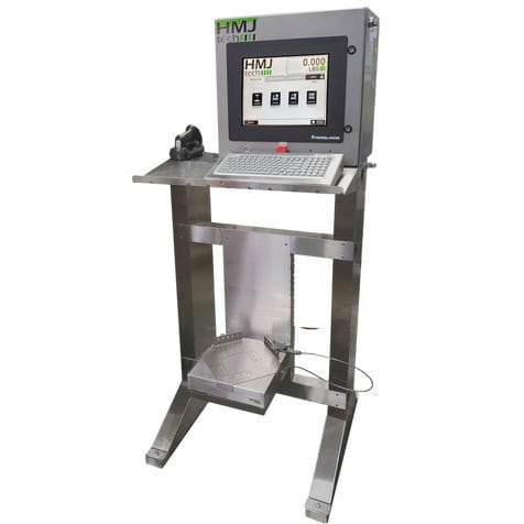 Spender für Container - M100 - HMJ tech - manuell / automatisiert / Edelstahl