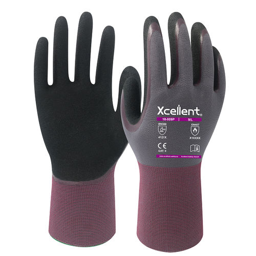 Arbeitshandschuh - 18-009P - Xcellent Safety GmbH - für Materialumschlag / Industrie / für die Automobilindustrie
