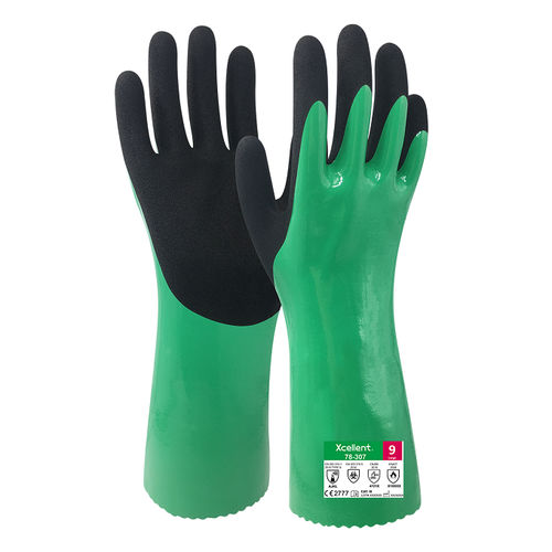 Arbeitshandschuh - 78-307 - Xcellent Safety GmbH - Industrie / für die chemische Industrie / ölbeständig