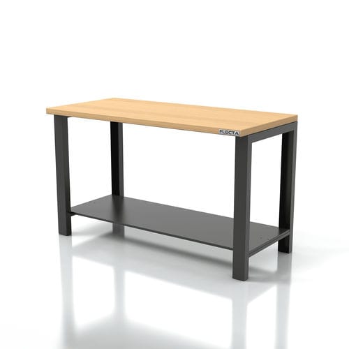 Holzwerkbank - AR-FL042 - FLECTA - Fachboden / robust