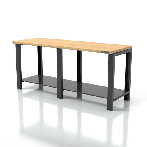 Holzwerkbank - AR-FL044 - FLECTA - Fachboden / robust